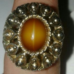 Vintage perfume poison ring